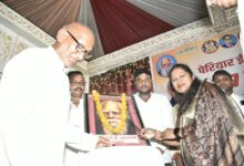 अंबेडकरनगर में पेरियार ईवी रामासामी नायकर की 147वीं जयंती पर आयोजित समारोह.