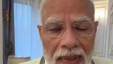 प्रधानमंत्री नरेंद्र मोदी 7.8 प्रतिशत जीडीपी ग्रोथ और सोना खरीदने को लेकर देशवासियों को संबोधित करते हुए