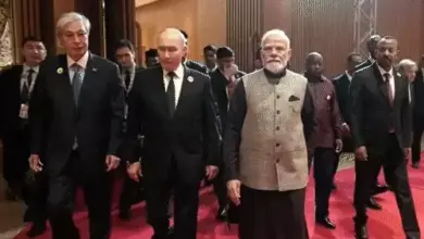भारत मंडपम में BRICS नेताओं के लिए प्रधानमंत्री नरेंद्र मोदी द्वारा आयोजित डिनर