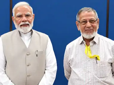 असगरअली वोहरा और पीएम मोदी की मुलाकात से जुड़ी तस्वीर
