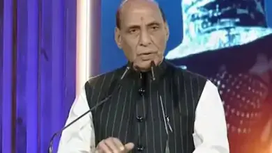 एनडीटीवी डिफेंस समिट 2026 में पाकिस्तान और आतंकवाद पर भारत का रुख रखते रक्षा मंत्री राजनाथ सिंह।