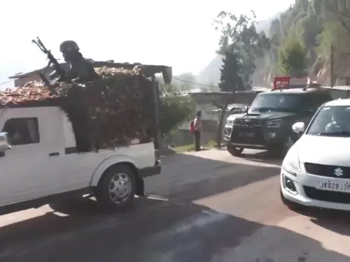 राजौरी में लश्कर-ए-तैयबा से जुड़े OGW नेटवर्क के खिलाफ पुलिस की कार्रवाई