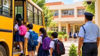 स्कूल वाहन और बच्चों की सुरक्षा के लिए परिवहन सुरक्षा समिति