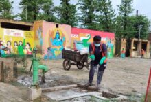 शिव बाबा धाम में विश्व पर्यटन दिवस पर नगर पालिका का स्वच्छता अभियान