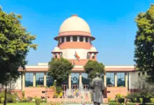 सुप्रीम कोर्ट भवन का दृश्य
