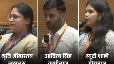 लखनऊ में 1,375 ग्राम पंचायत अधिकारियों को नियुक्ति पत्र देते सीएम योगी आदित्यनाथ