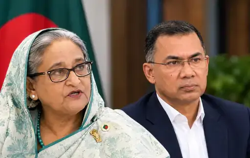 शेख हसीना का तारिक रहमान और BRICS समिट में बांग्लादेश की गैरमौजूदगी पर बयान।