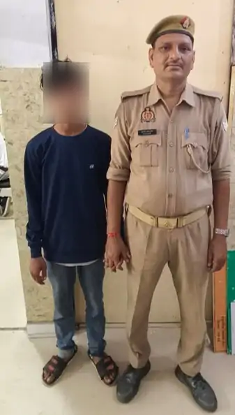 लखनऊ के विनीतखंड स्थित लॉर्ड अय्यप्पा मंदिर, जहां दानपात्र से नकदी चोरी होने की शिकायत दर्ज हुई थी।