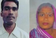 अंबेडकरनगर के मालीपुर थाना क्षेत्र में पति-पत्नी की संदिग्ध परिस्थितियों में मौत के मामले की जांच करती पुलिस।