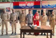 अंबेडकरनगर के बनखोदवा गांव में महिला की हत्या के मामले में पुलिस की कार्रवाई।