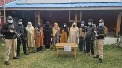 जम्मू-कश्मीर के बांदीपोरा जिले में UAPA के तहत दर्ज मामले में गिरफ्तार छह लोगों से जुड़े कथित नेटवर्क की जांच।
