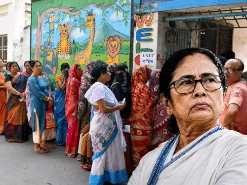पश्चिम बंगाल की नंदीग्राम विधानसभा सीट पर उपचुनाव का चुनावी मुकाबला