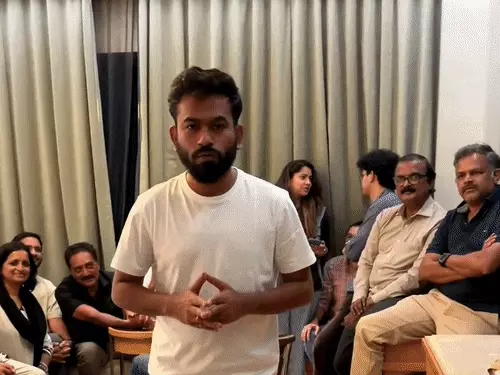 बेंगलुरु फ्रीडम पार्क में SIR विरोध प्रदर्शन में ध्रुव राठी और प्रकाश राज