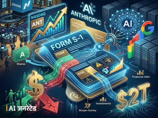 एंथ्रोपिक ने अमेरिकी शेयर बाजार में लिस्टिंग के लिए IPO प्रक्रिया शुरू की।
