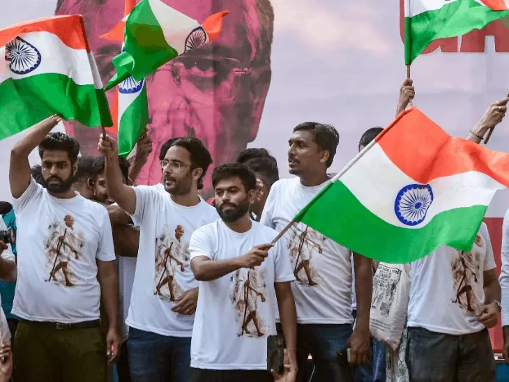 कनॉट प्लेस में CJP के प्रस्तावित तिरंगा मार्च को अनुमति नहीं देने की मांग से जुड़ी खबर।