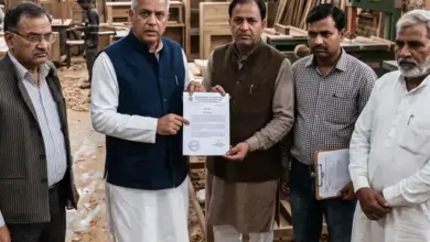 फर्नीचर कारोबारियों की जीएसटी में राहत की मांग।