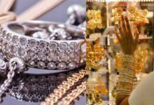 15 अक्टूबर को सोने और चांदी की कीमतों में गिरावट से जुड़ी खबर।