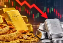 सोने और चांदी की कीमतों में साप्ताहिक गिरावट, 24 कैरेट सोना ₹1.46 लाख और चांदी ₹2.11 लाख प्रति किलो के करीब।