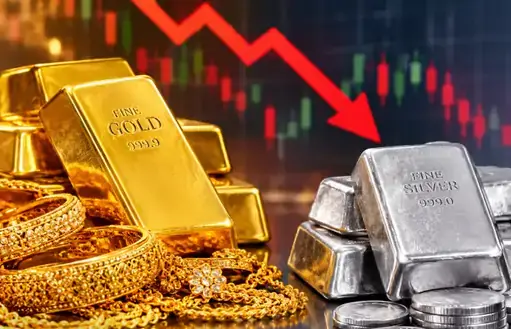 सोने और चांदी की कीमतों में साप्ताहिक गिरावट, 24 कैरेट सोना ₹1.46 लाख और चांदी ₹2.11 लाख प्रति किलो के करीब।