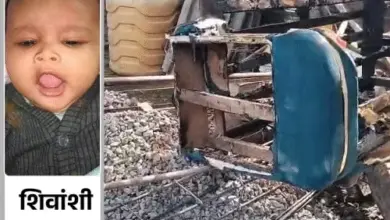 कौशांबी के बेरुवा गांव में सोफे पर सो रही तीन महीने की बच्ची की आग में जलकर मौत का मामला।