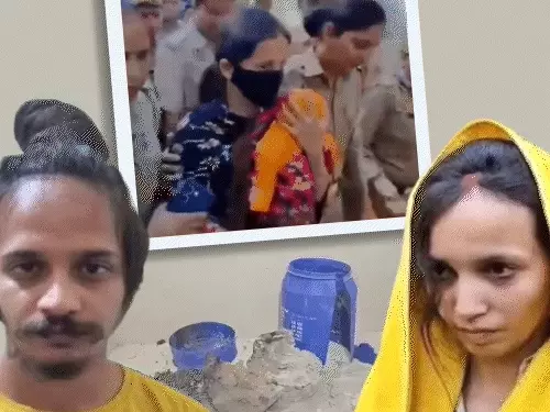 मेरठ नीला ड्रम हत्याकांड में साहिल और मुस्कान की फांसी की सजा माफ कराने के लिए दाखिल याचिका से जुड़ी खबर।