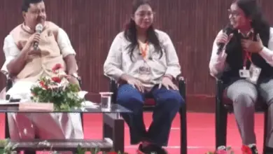 वाराणसी के काशी विद्यापीठ में Gen-Z छात्रों से संवाद करते भाजपा अध्यक्ष नितिन नवीन
