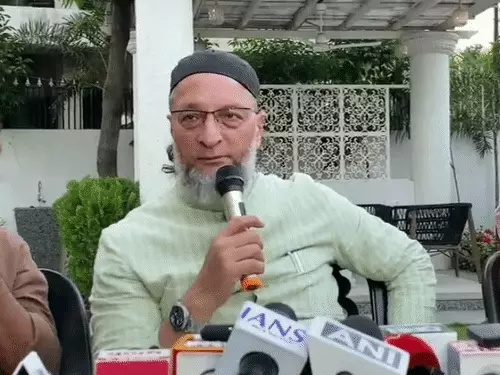 SIR और NRC को लेकर बयान देते AIMIM प्रमुख असदुद्दीन ओवैसी