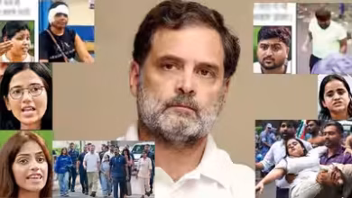 SIR विरोध प्रदर्शन में कथित पुलिस कार्रवाई को लेकर छात्रों के साथ राहुल गांधी की प्रेस कॉन्फ्रेंस।