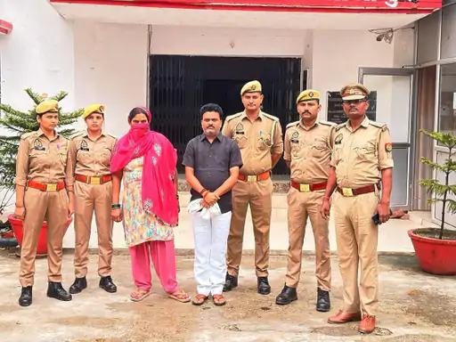 सीतापुर के रामकोट में MDM खाद्यान्न कालाबाजारी मामले में गिरफ्तार पति-पत्नी