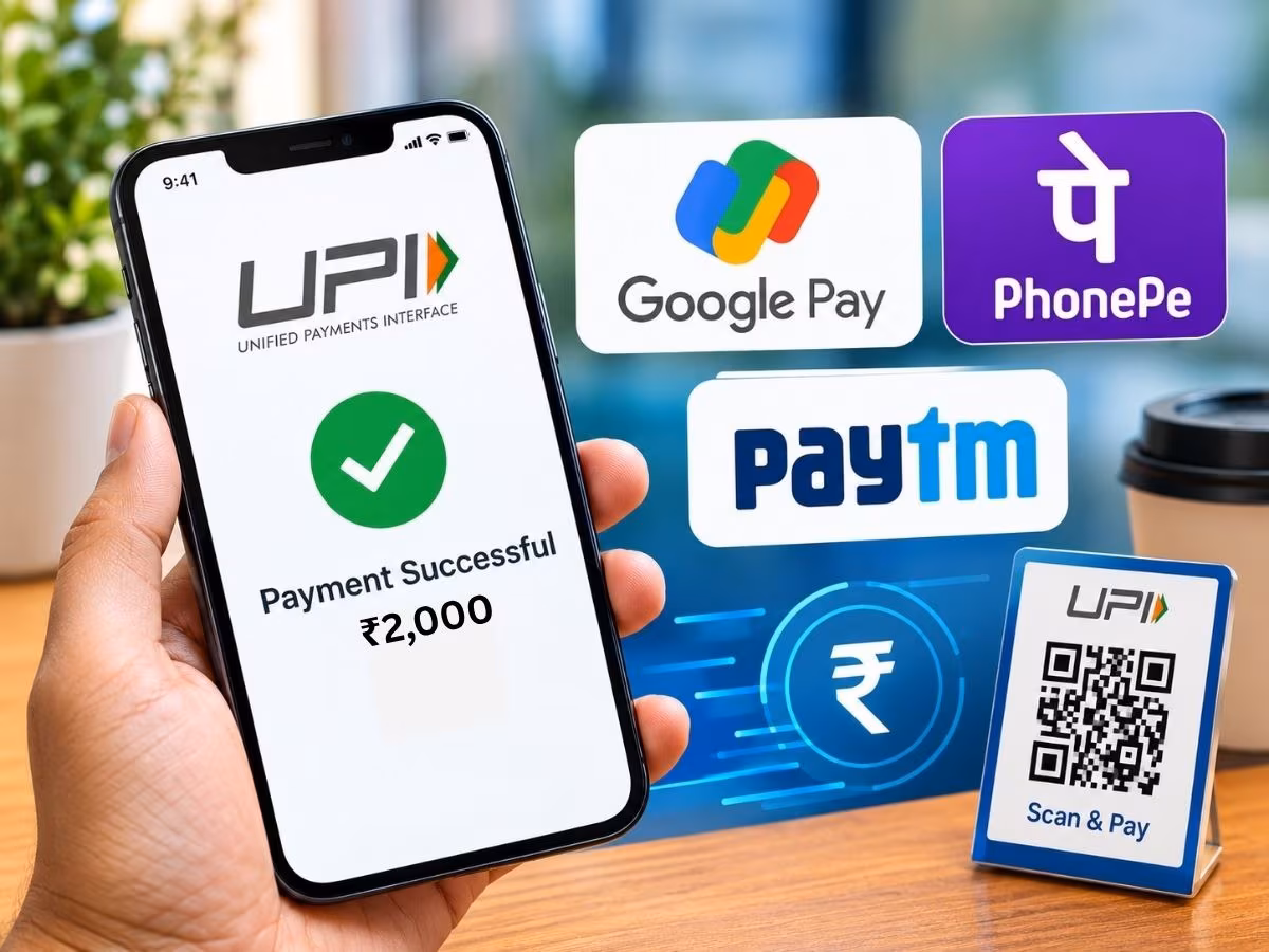 UPI पेमेंट पर प्रस्तावित MDR चार्ज, ₹2,000 से अधिक के ट्रांजैक्शन और व्यापारियों को मिलने वाली छूट की जानकारी।